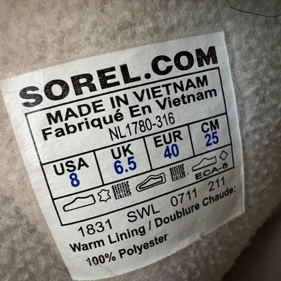 Sorel Women's TOFINO CVS DARK OLIVE Winter Boots - Picture 6 of 8